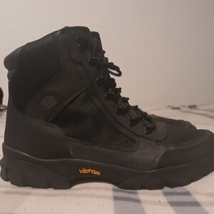 Men's Harley Davidson Walden Vibram Black Motorcycle Boots Size 10.5